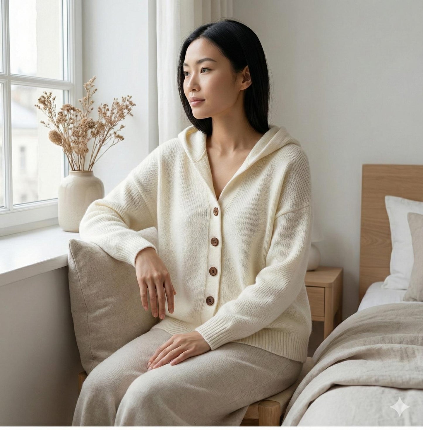 Cardigan da donna maniche lunghe