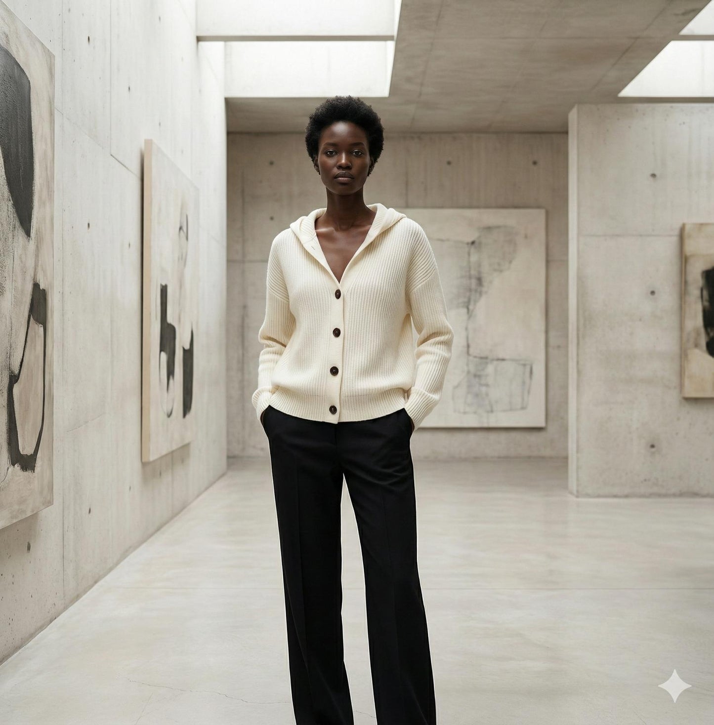 Cardigan da donna maniche lunghe