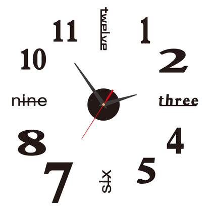 Orologio da muro con numeri grandi